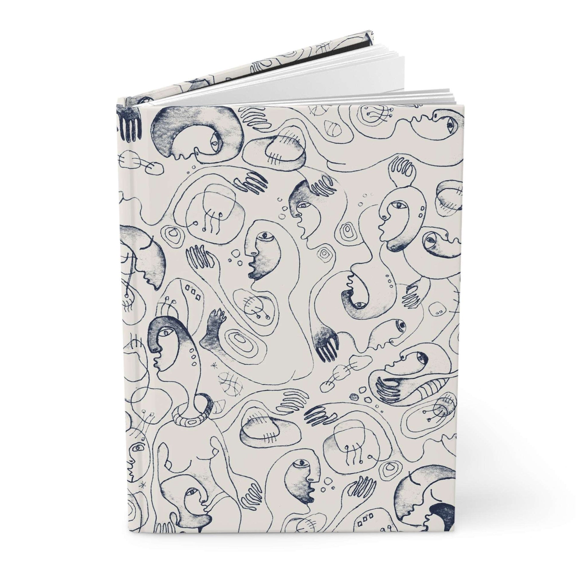 Whimsical Reflections | Premium | Hardcover Journal - Durable Quality Notebook