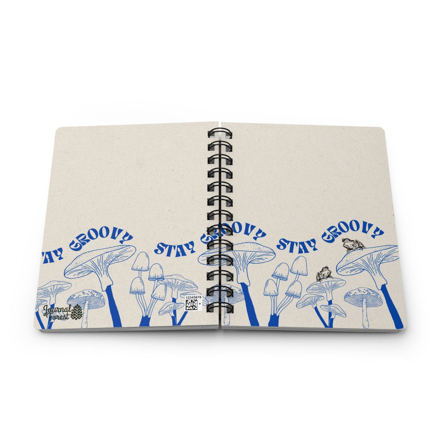 Stay Groovy Mushroom | Spiral Bound Journal | Made In The USA