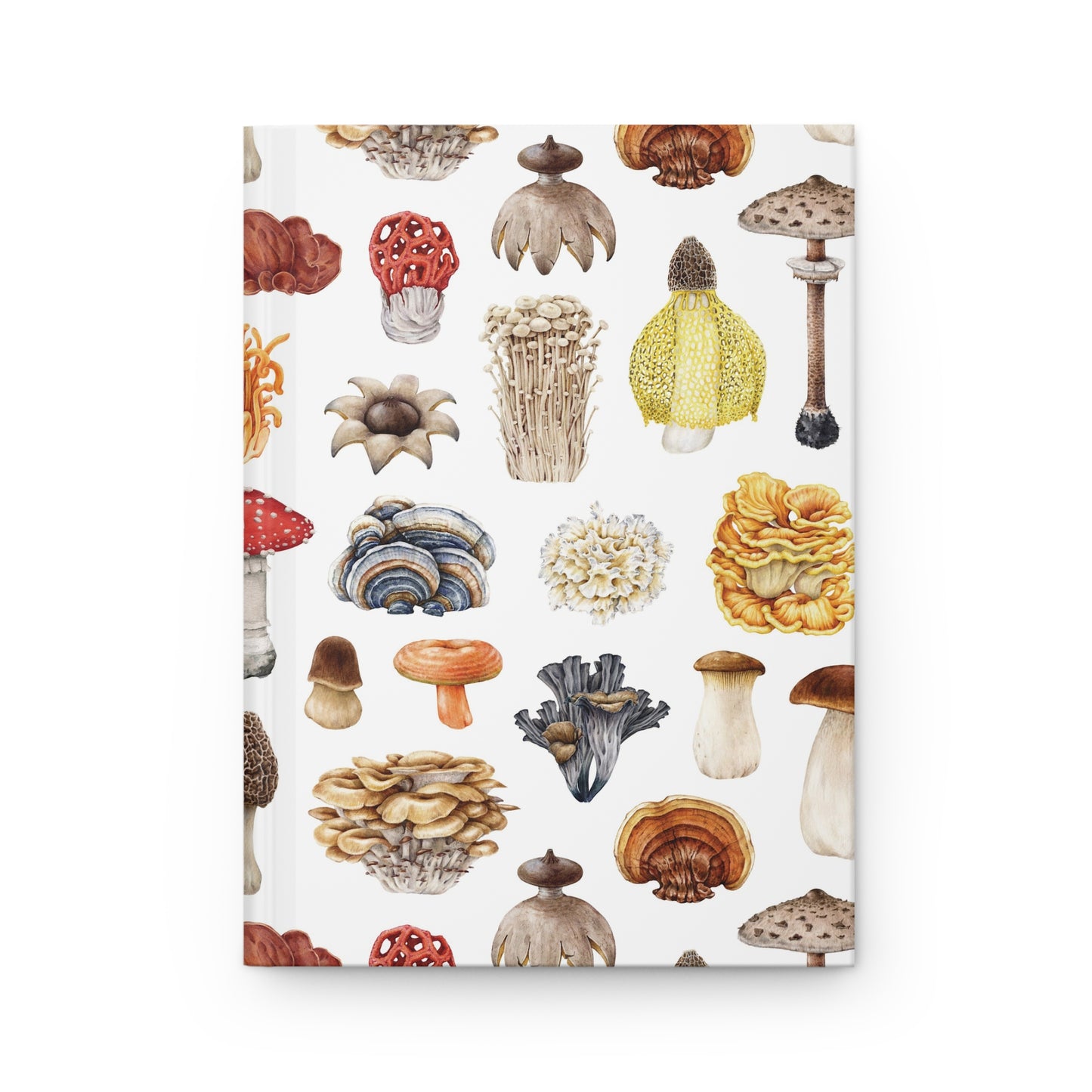 Enchanted Forest of Mushrooms | Premium | Hardcover Journal Matte