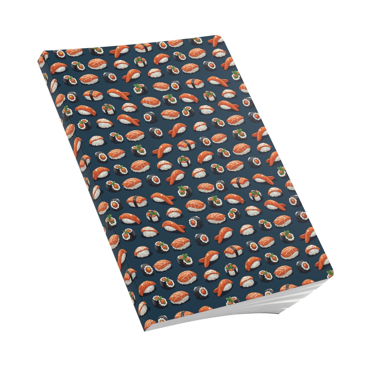 Sushi Nights Pattern | Softcover Premium Journal Notebook