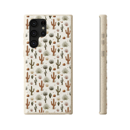 Desert Cactus Pattern | Premium | Biodegradable Cases