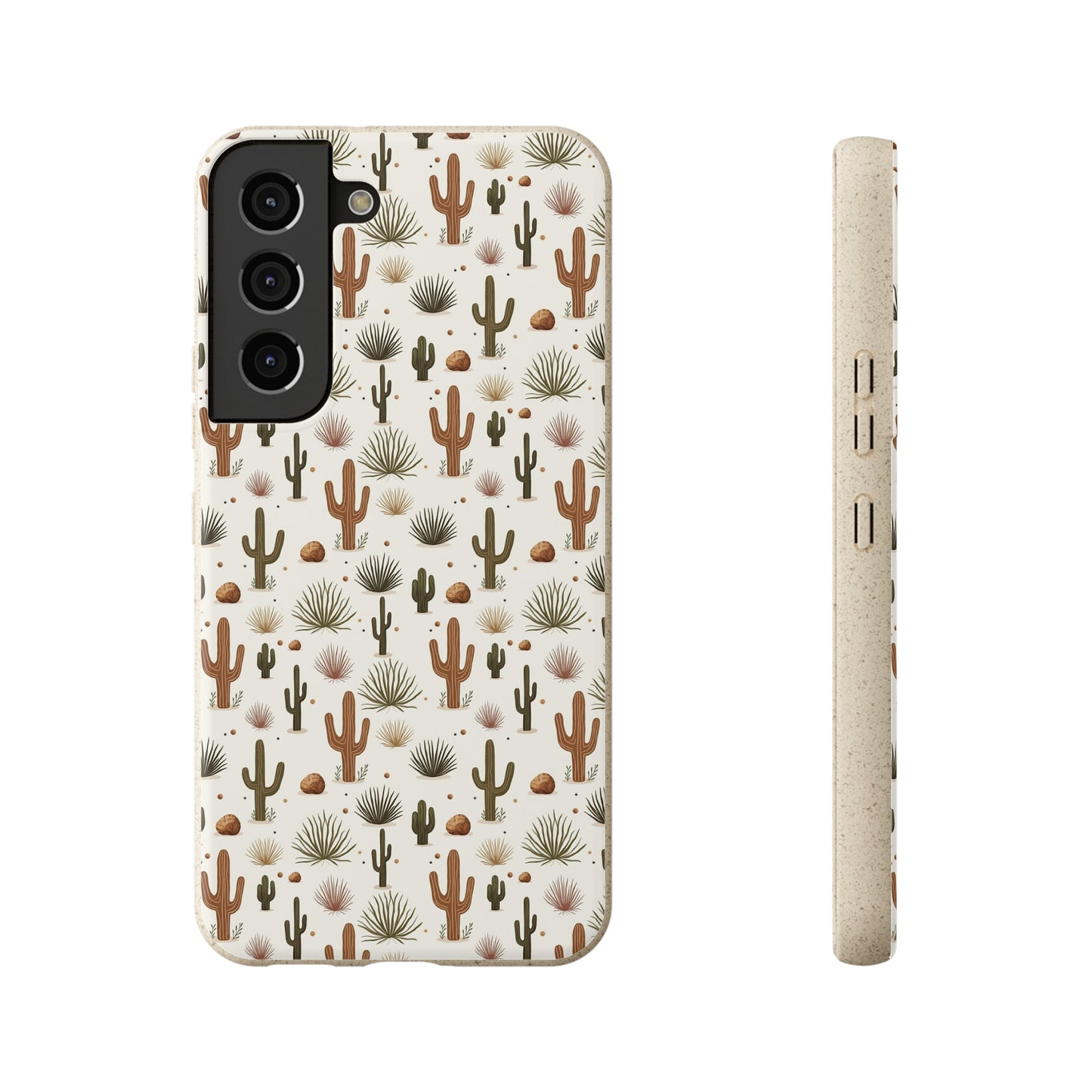 Desert Cactus Pattern | Premium | Biodegradable Cases