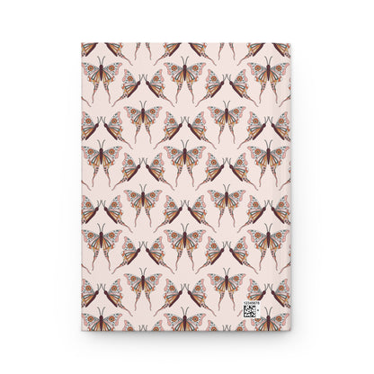 Boho Chic Butterfly Aura | Premium | Hardcover Journal Matte