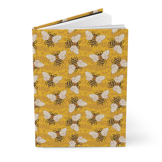 Arcane Bloom Save The Bees  | Premium | Hardcover Journal Matte