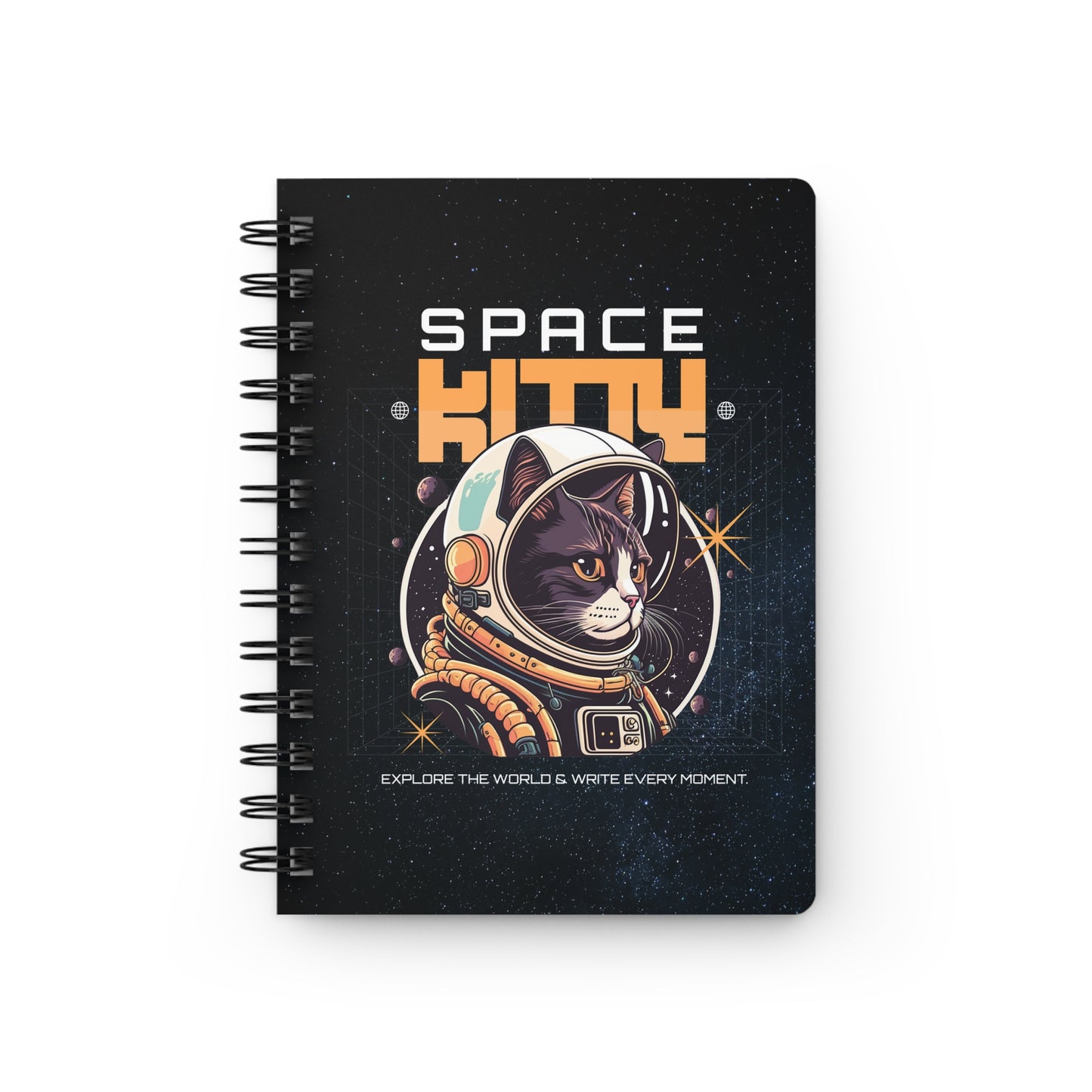 Space Kitty | Spiral Bound Journal | Made In The USA