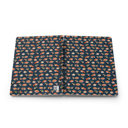 Sushi Nights Pattern | Spiral Bound Journal | Made In The USA