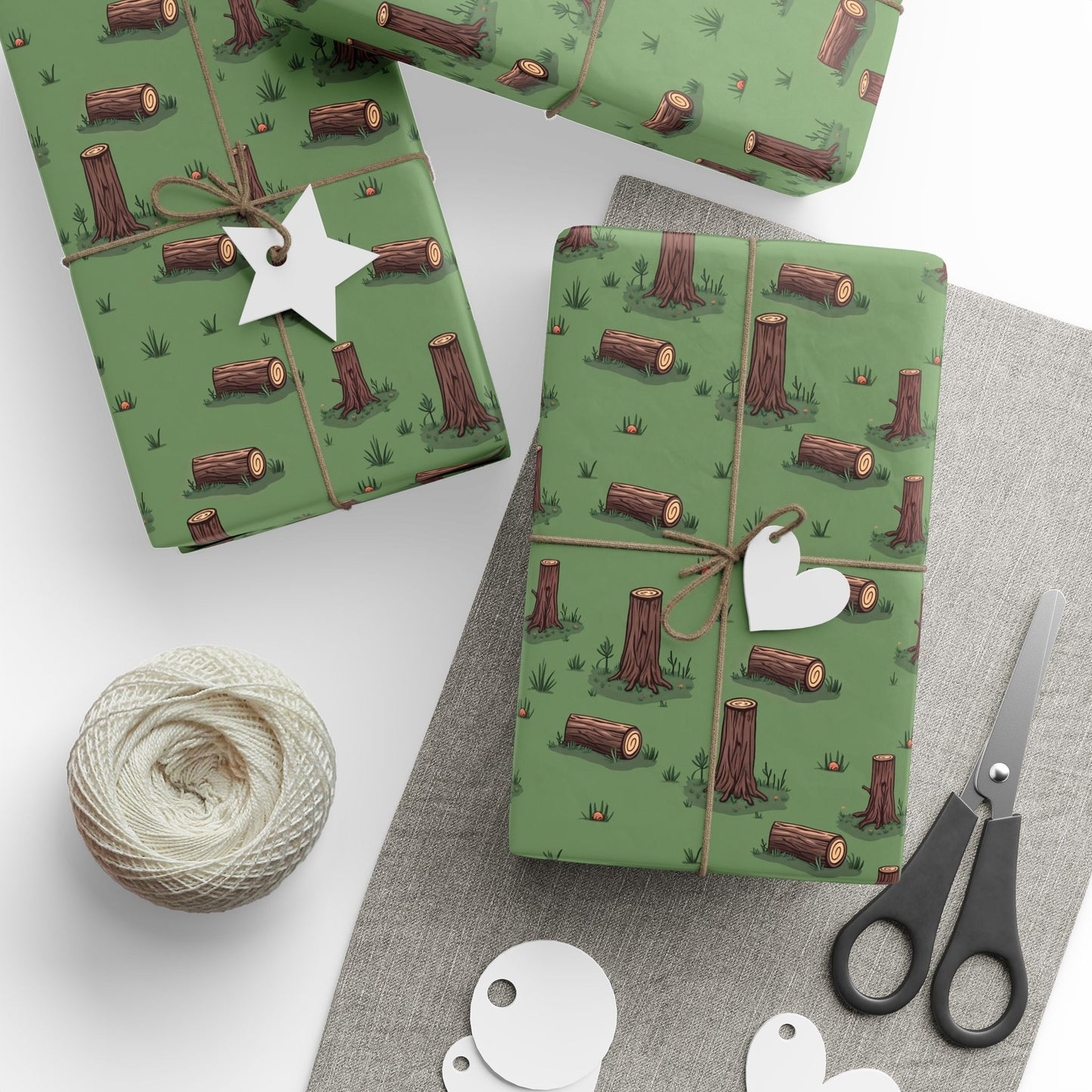 Rustic Lumberjack’s Path  | Pattern | Premium | Wrapping Papers