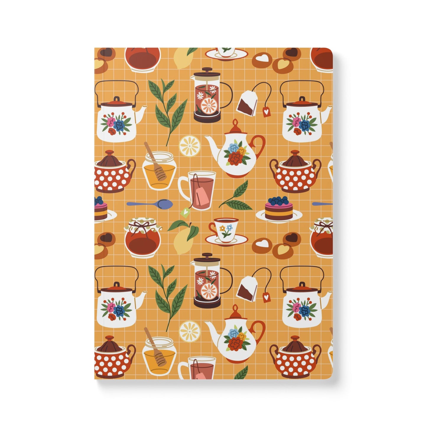 Afternoon Tea Party Notebook | Softcover Premium Journal Notebook