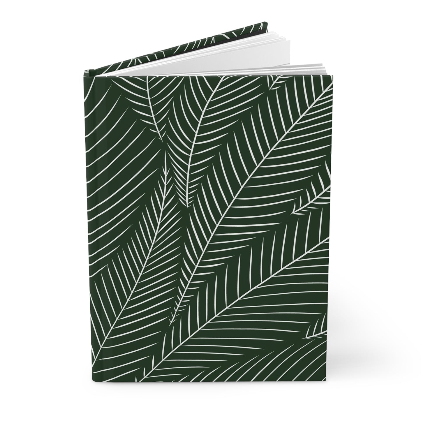 Evergreen Fern Simplicity  | Hardcover Journal - Durable Quality Notebook