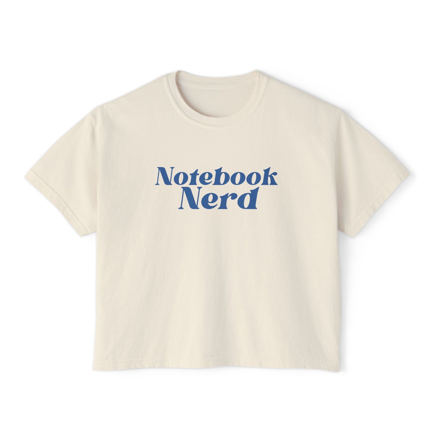 Notebook Nerd Oversized T-Shirt – Cute Journaling & Writing Apparel