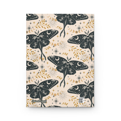 Mystical Moth  | Hardcover Journal - Durable Quality Notebook