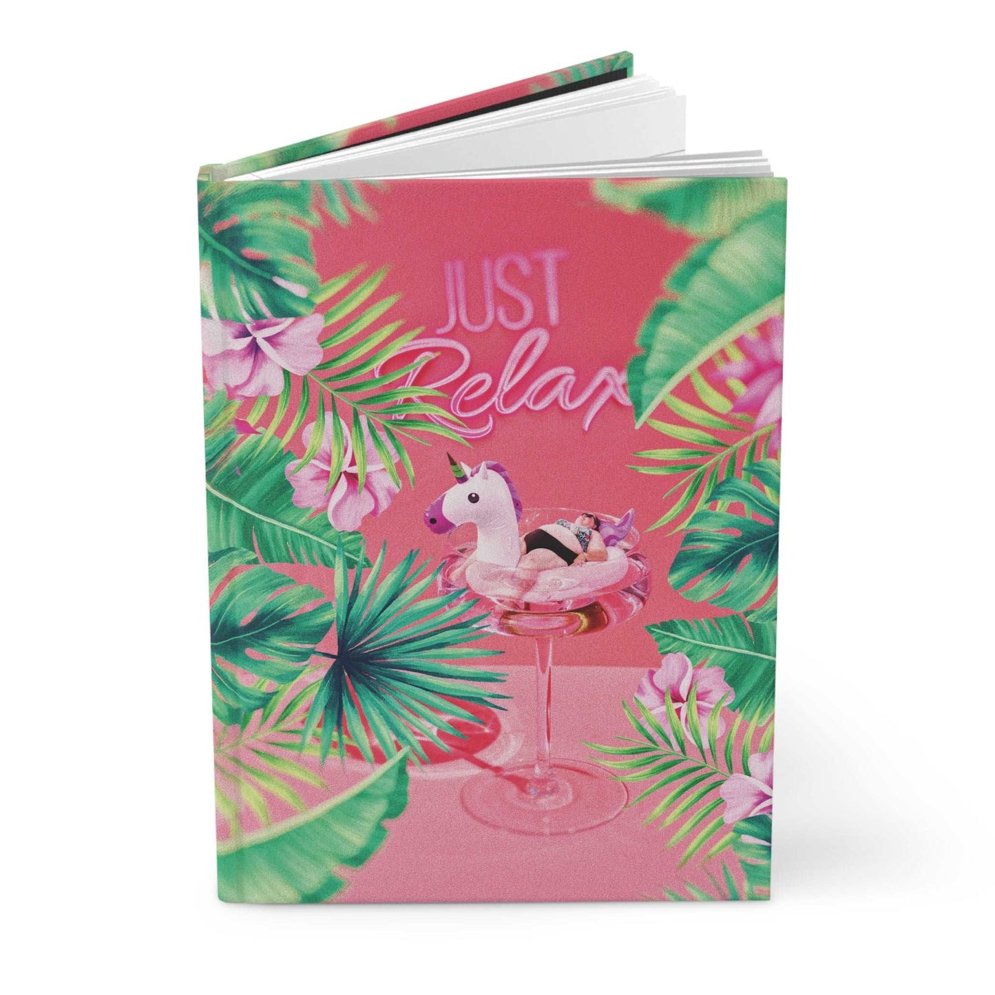 Just Relax | Hardcover Journal - Hardcover Journal - Durable Quality Notebook