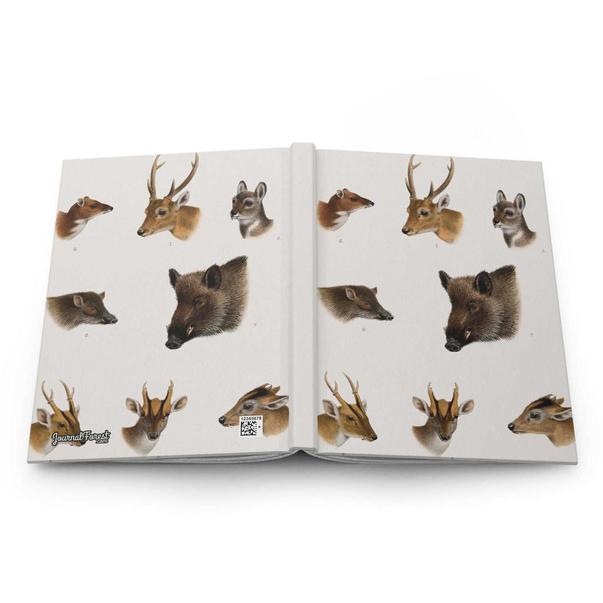 Wildlife Observations | Premium | Hardcover Journal - Durable Quality Notebook