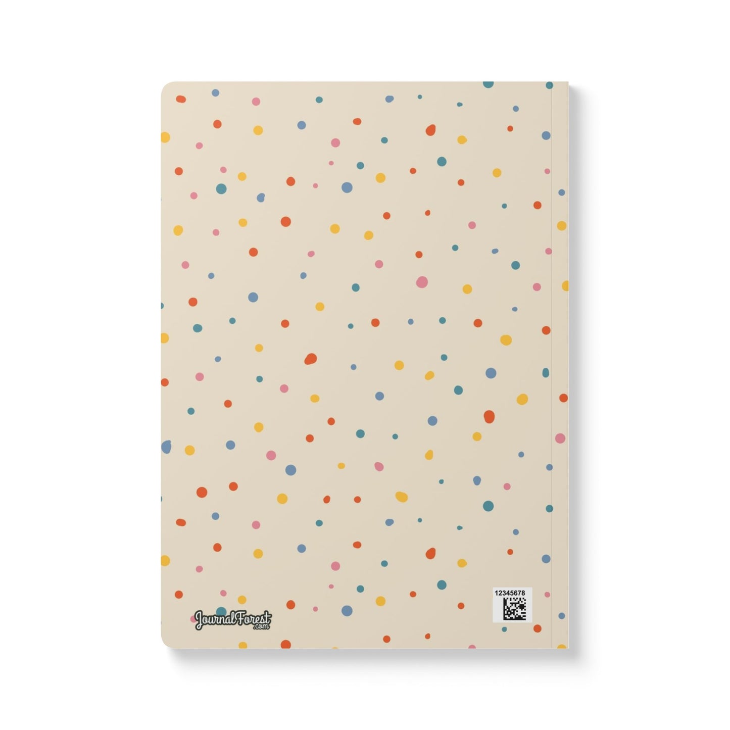 Colorful Polka Dot Party | Softcover Premium Journal Notebook