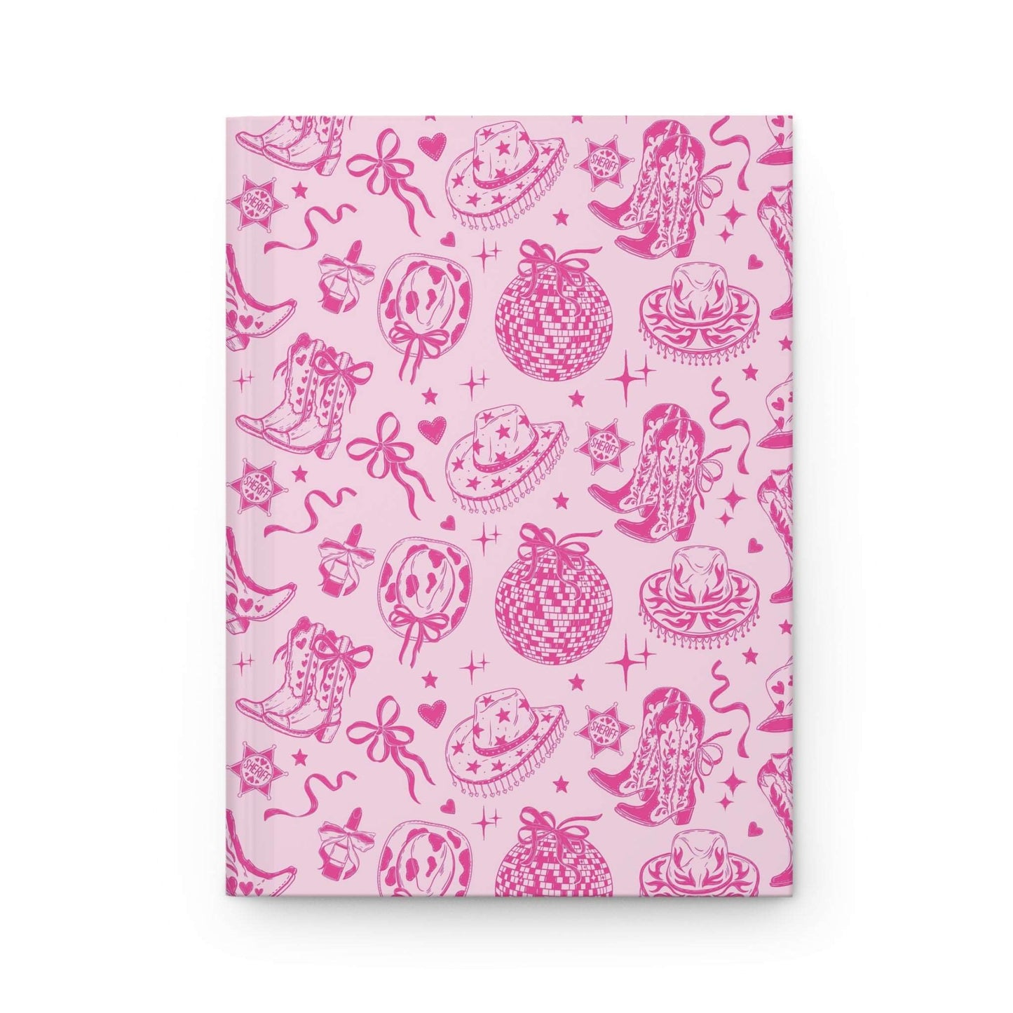 Pink Cowgirl Chic | Hardcover Journal - Durable Quality Notebook