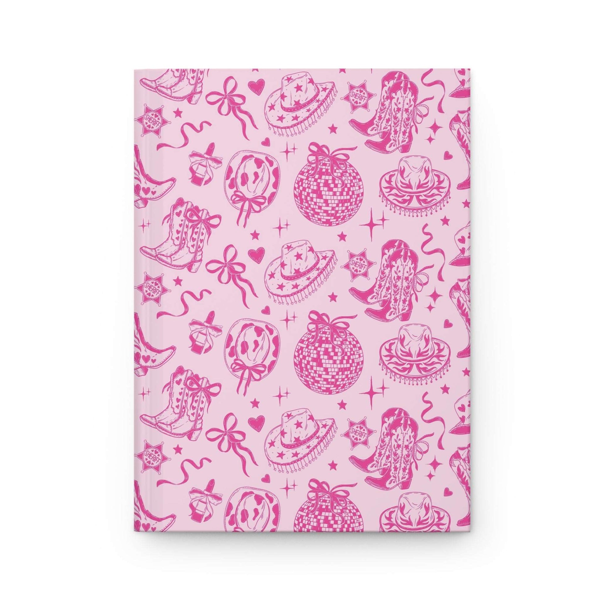 Pink Cowgirl Chic | Hardcover Journal - Durable Quality Notebook