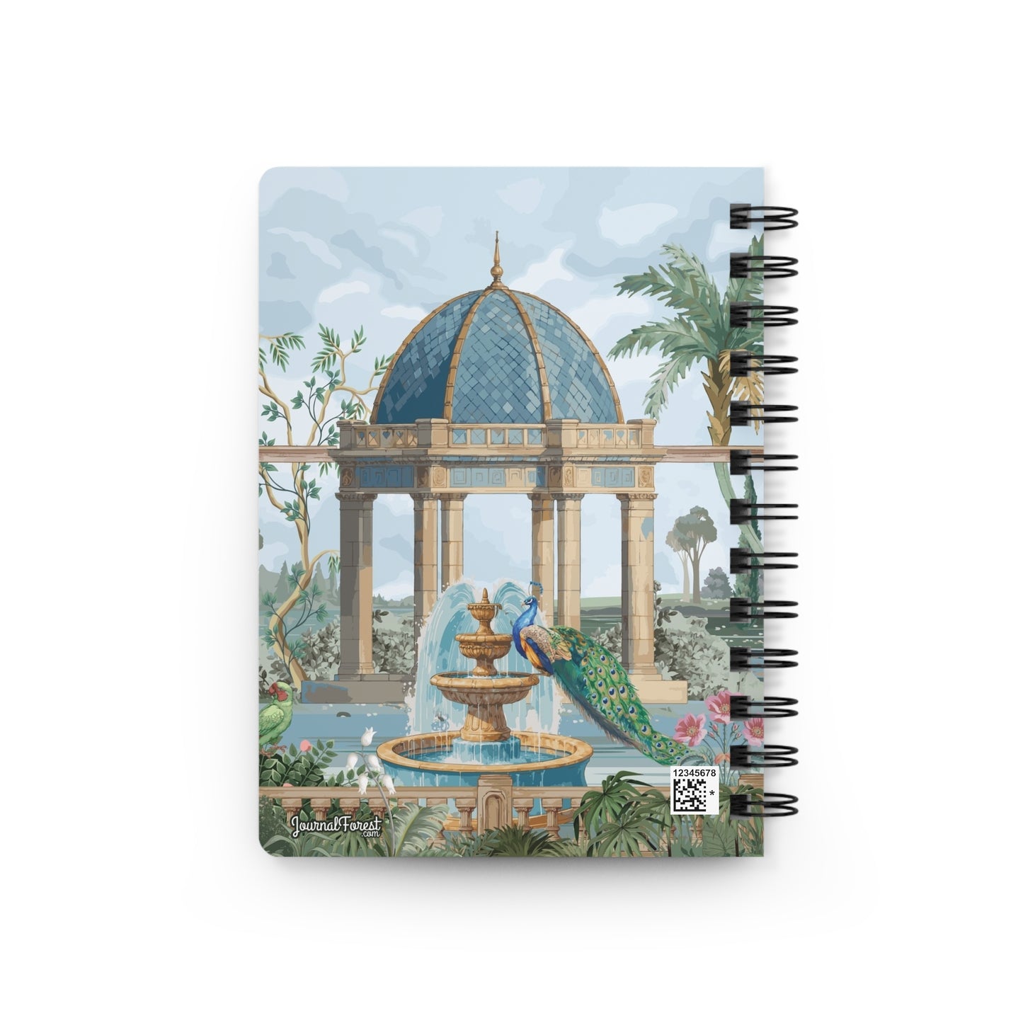 Peacock Pavilion | Spiral Bound Journal | Made In The USA