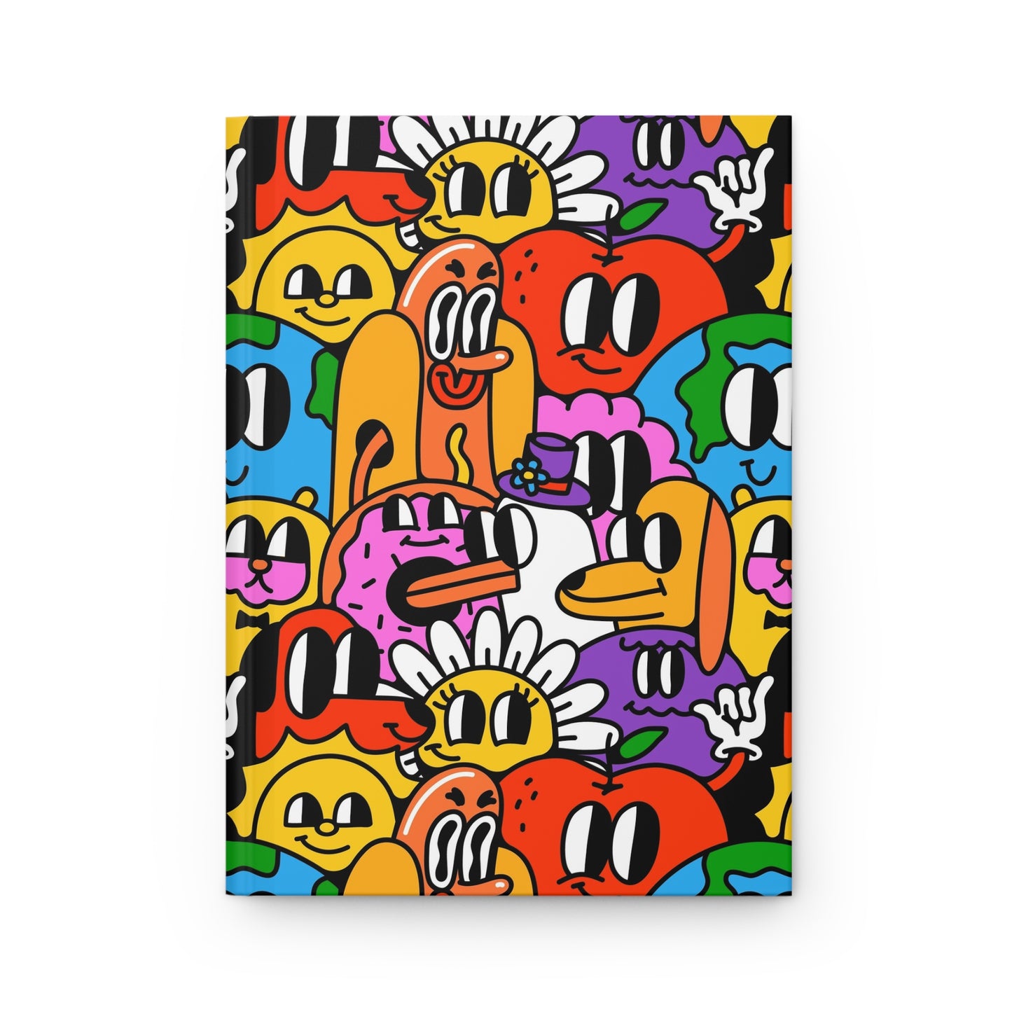 Hot Dog and Friends  | Hardcover Journal - Durable Quality Notebook