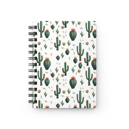 Desert Dreams - Cactus Pattern | Spiral Bound Journal | Made In The USA