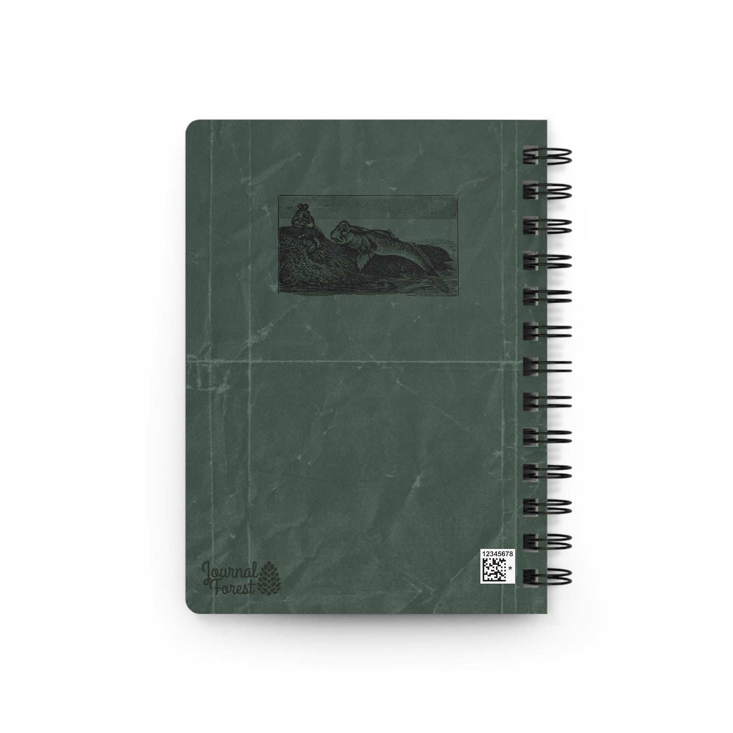 Veil of Origins - Vintage Fish | Spiral Bound Journal | Made In The USA