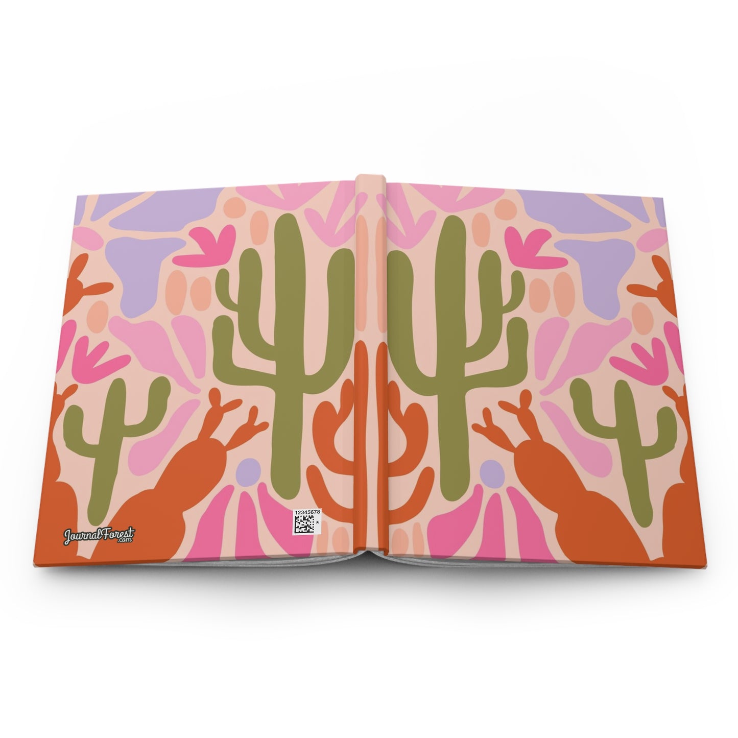 Prickly Pop Cactus Illustration  | Hardcover Journal - Durable Quality Notebook