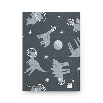 Dino-Nauts: Dinosaurs in Space Adventures   | Premium | Hardcover Journal Matte