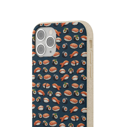 Sushi Night Pattern | Premium | Biodegradable Cases