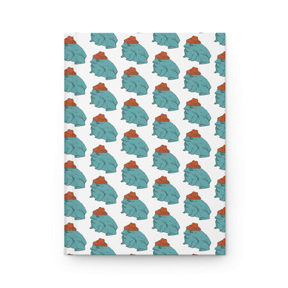 Cowboy Toad Pattern | Hardcover Journal - Durable Quality Notebook