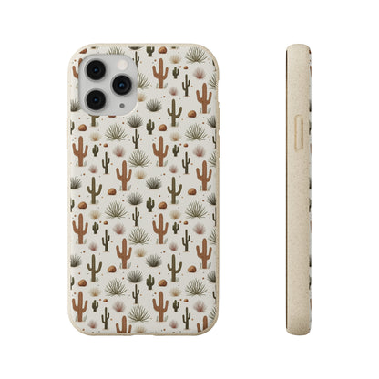 Desert Cactus Pattern | Premium | Biodegradable Cases