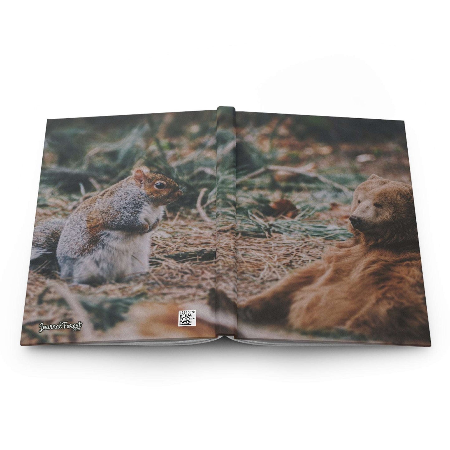 Bear & Squirrel | Hardcover Journal - Durable Quality Notebook