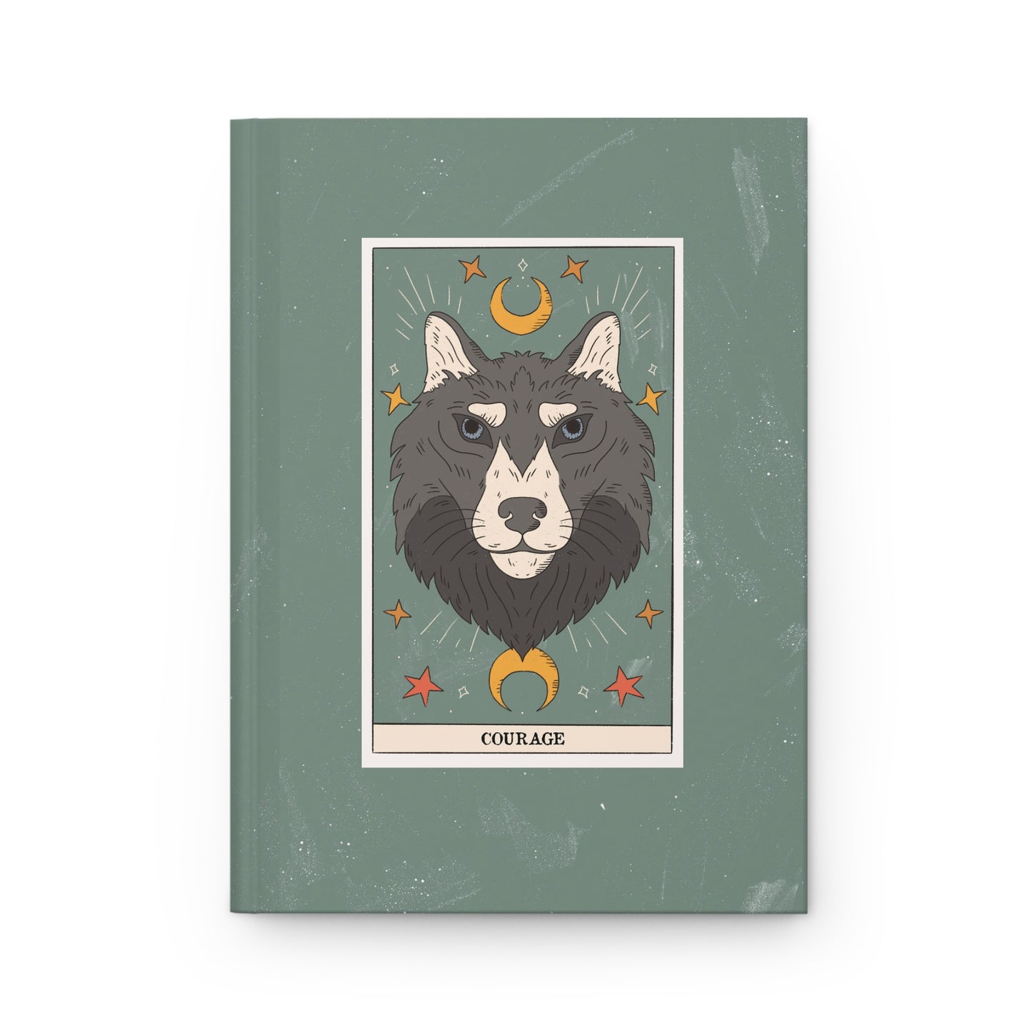 The Arcane Tarot Cards - Courage | Premium | Hardcover Journal Matte