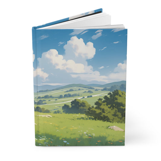 Anime Dreams: Serenity in the Clouds | Premium | Hardcover Journal Matte