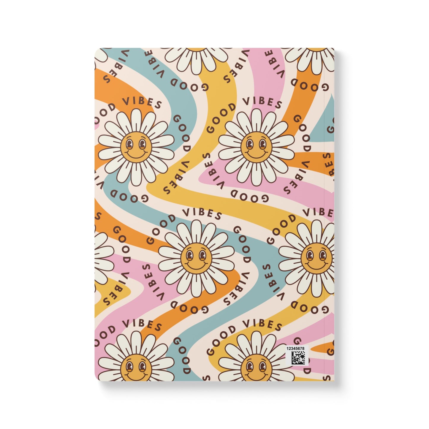 Blooming Vibes: Good Vibes | Softcover Premium Journal Notebook