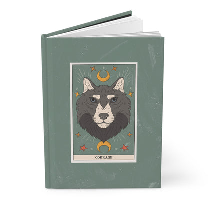 The Arcane Tarot Cards - Courage | Premium | Hardcover Journal Matte