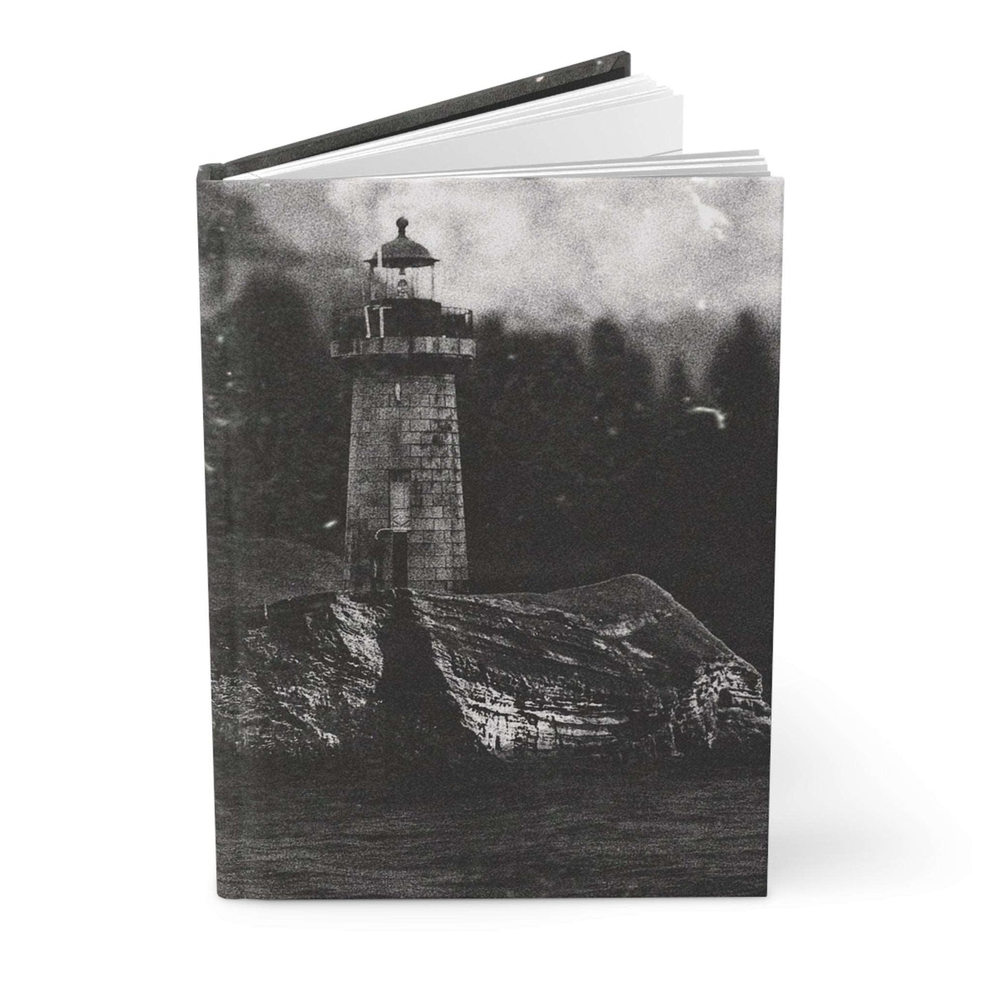 Stormbound Lighthouse | Hardcover Journal - Durable Quality Notebook