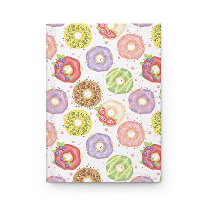 Daily Donut Delights  | Hardcover Journal - Durable Quality Notebook