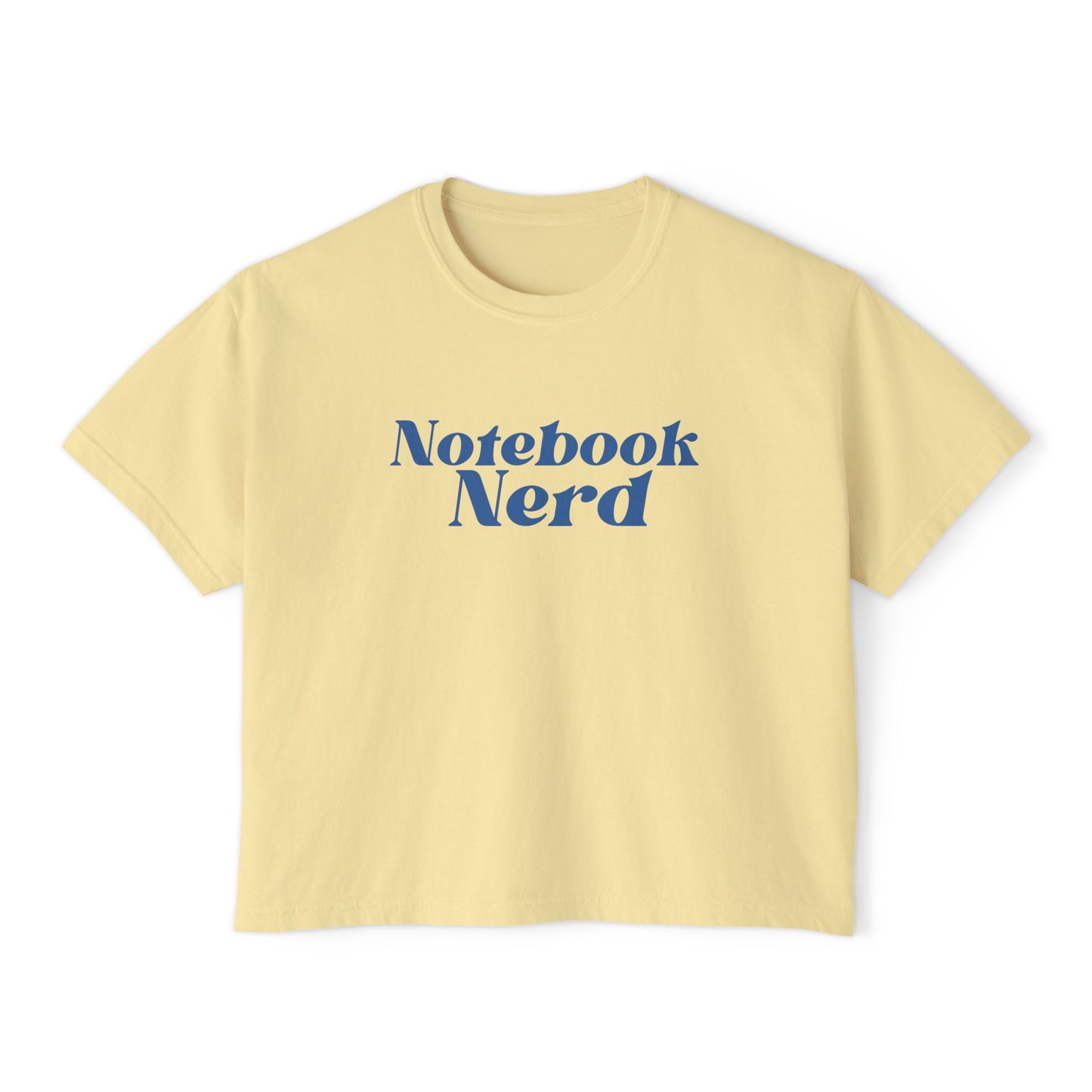 Notebook Nerd Oversized T-Shirt – Cute Journaling & Writing Apparel