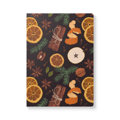 Winter Spice and Everything Nice | Softcover Premium Journal Notebook