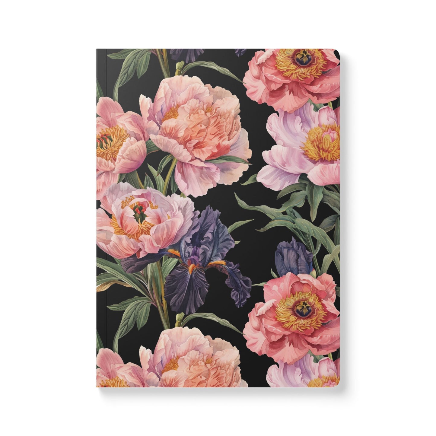 Vintage Garden Flowers | Softcover Premium Journal Notebook