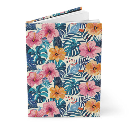 Vivid Jungle Bloom  | Premium | Hardcover Journal - Durable Quality Notebook