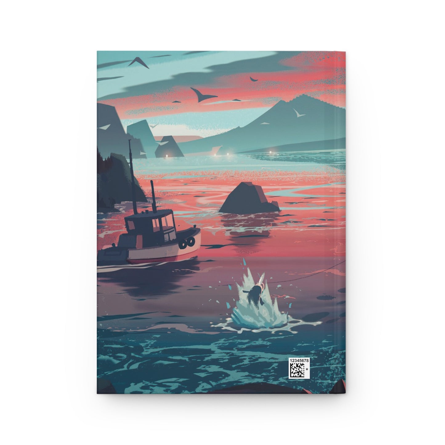 Anime Dreams: Cats & Tranquil Waters | Premium | Hardcover Journal Matte