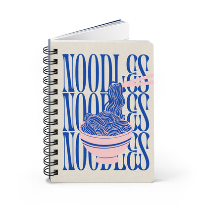 Noodles: A Journal for Recipes | Spiral Bound Journal | Made In The USA