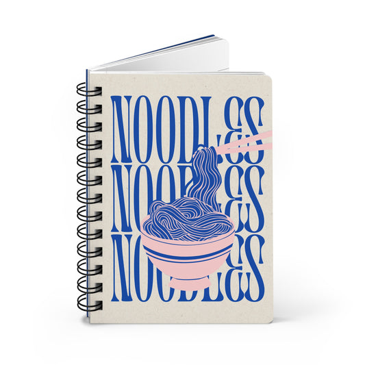 Noodles: A Journal for Recipes | Spiral Bound Journal | Made In The USA