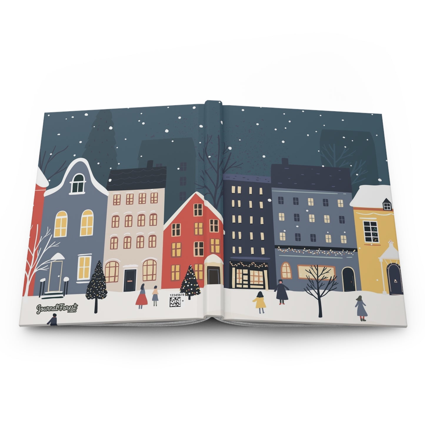 Cozy Christmas  | Hardcover Journal - Durable Quality Notebook