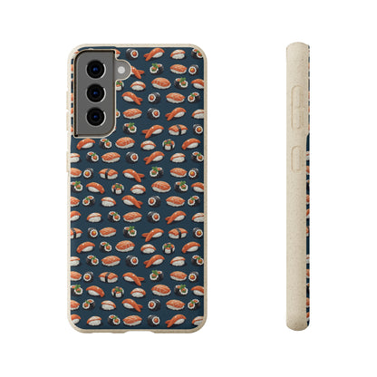 Sushi Night Pattern | Premium | Biodegradable Cases