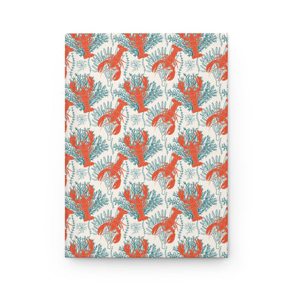 The Maine Lobster Adventure | Hardcover Journal - Durable Quality Notebook