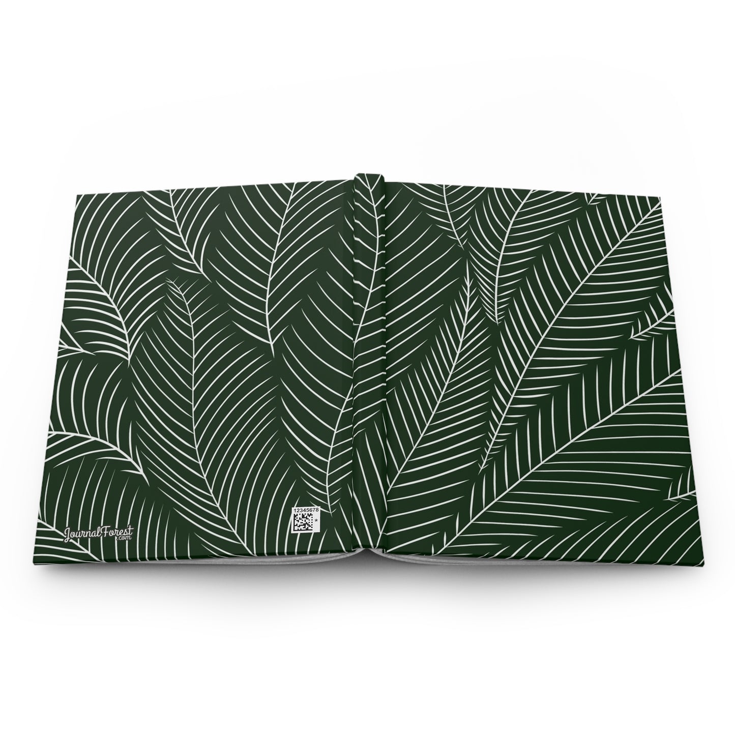 Evergreen Fern Simplicity  | Hardcover Journal - Durable Quality Notebook