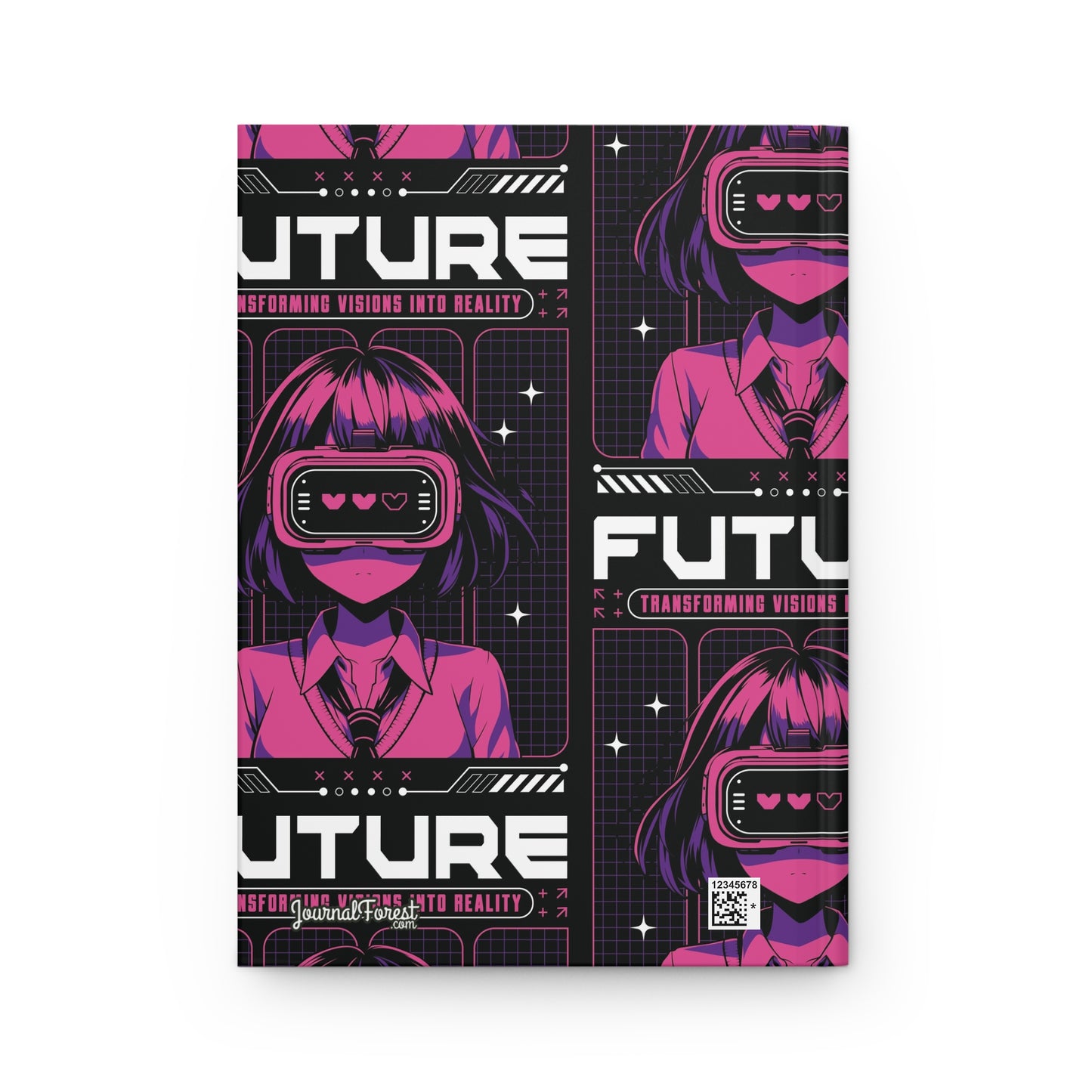 Anime Dreams: Transform Your Vision | Premium | Hardcover Journal Matte