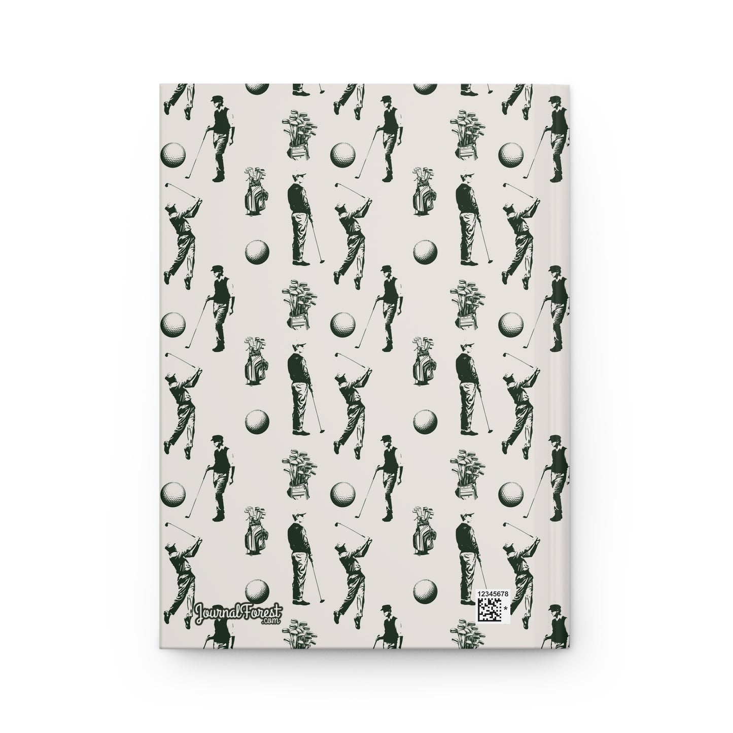 Timeless Greens and Swings | Premium | Hardcover Journal Matte