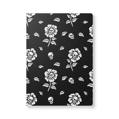 Sunflower Skulls | Softcover Premium Journal Notebook